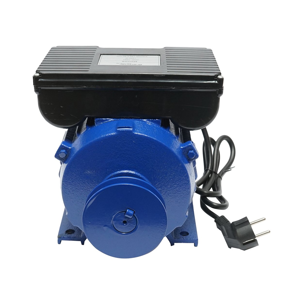 Motor electric monofazat 1.5KW, 220V, stator 145x80mm, motor cu fir aluminiu si protectie termica Breckner Germany